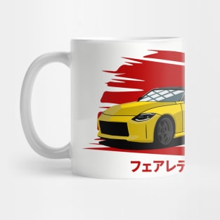 Yellow 400z V6 VR30DDTT 2022 Mug